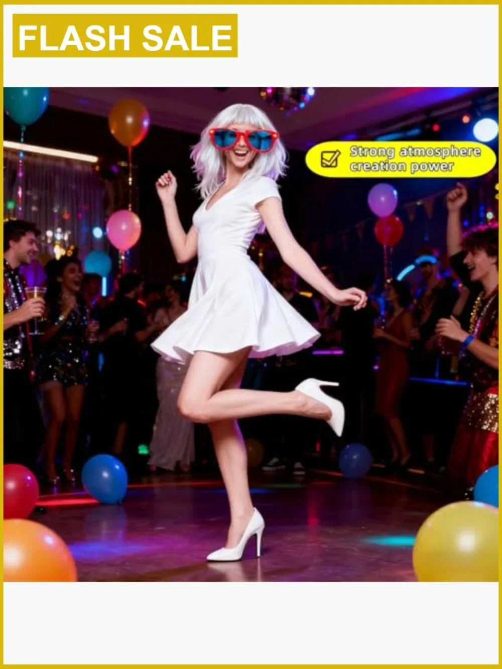 Giant Oversized Novelty Sunglasses for Parties, Cosplay & Events - Durable